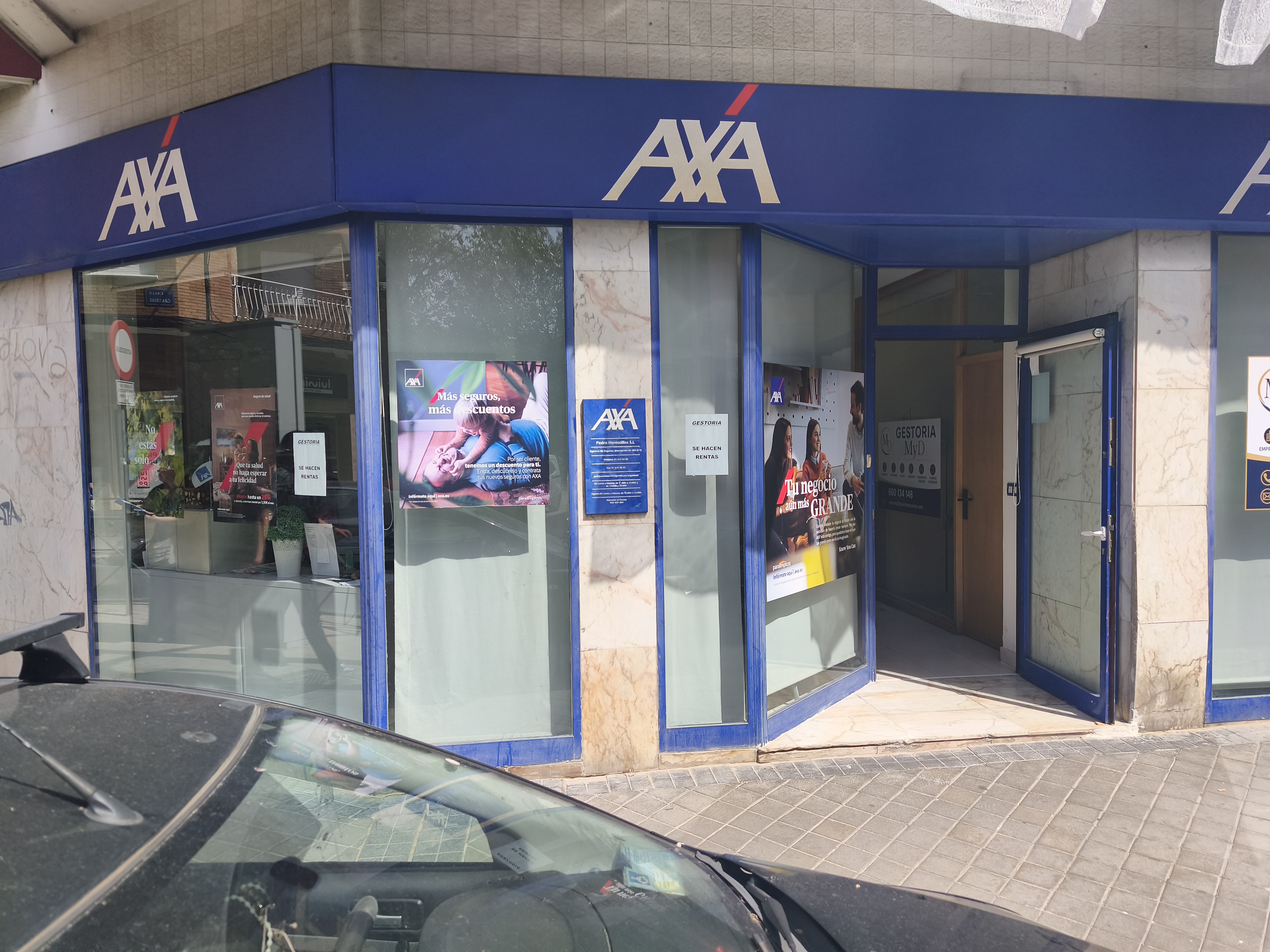 Foto de portada AXA SEGUROS  Pedro Hontecillas