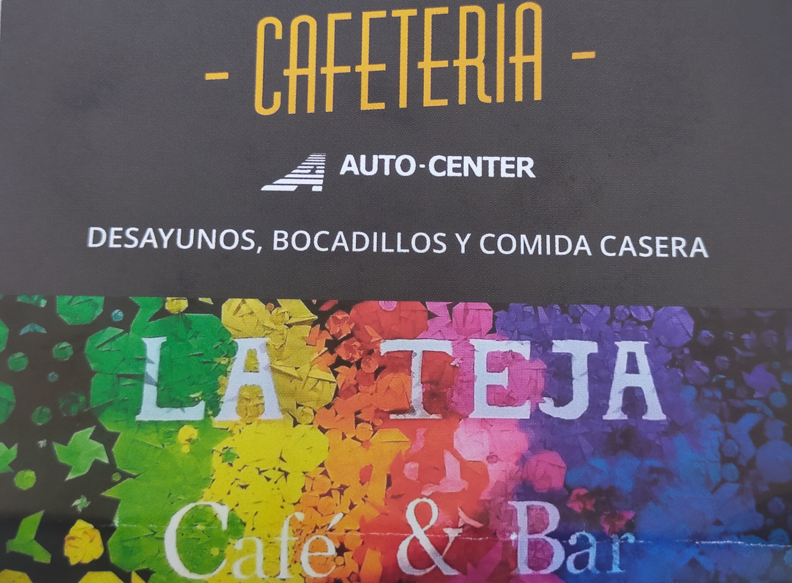 Foto de portada Cafetería auto center La Teja