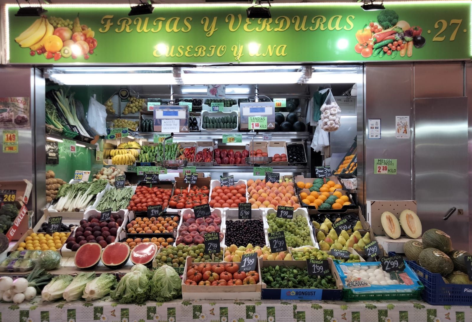 Foto de portada FRUTAS Y VERDURAS EUSEBIO Y ANA